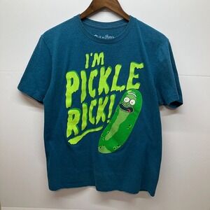 Rick & Morty Pickle Rick T-Shirt 2017. Cartoon Network Size M